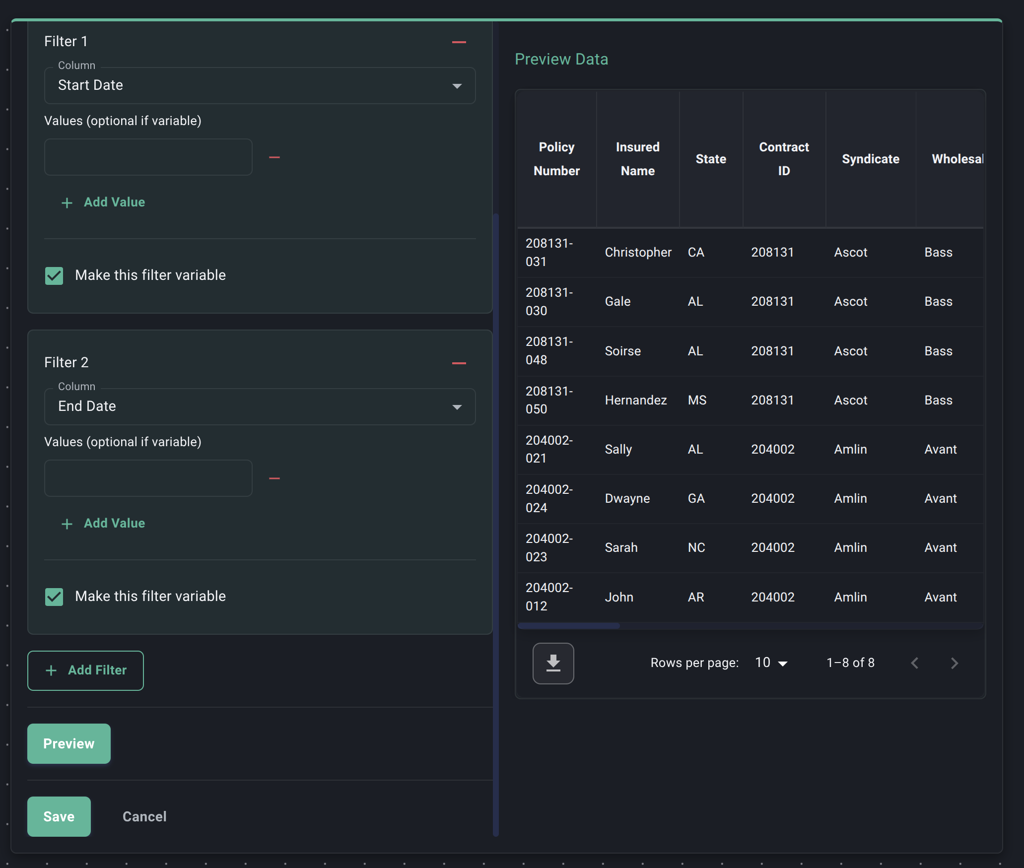 Configure Data Source